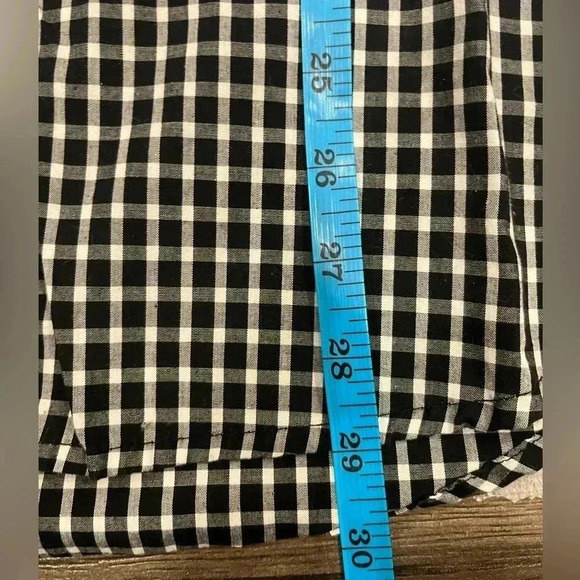 [L]US Polo Assn Black White Check pattern  Dress Shirt - Picture 7 of 8